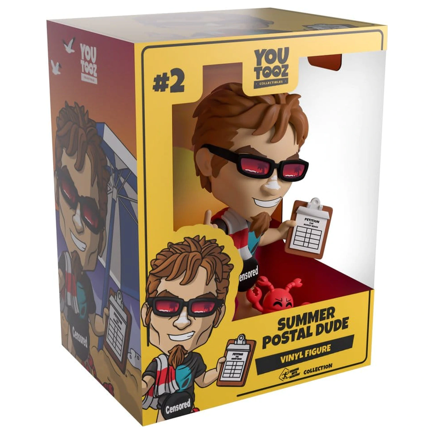 POSTAL vinilna figura Summer POSTAL Dude 11 cm fotografija izdelka