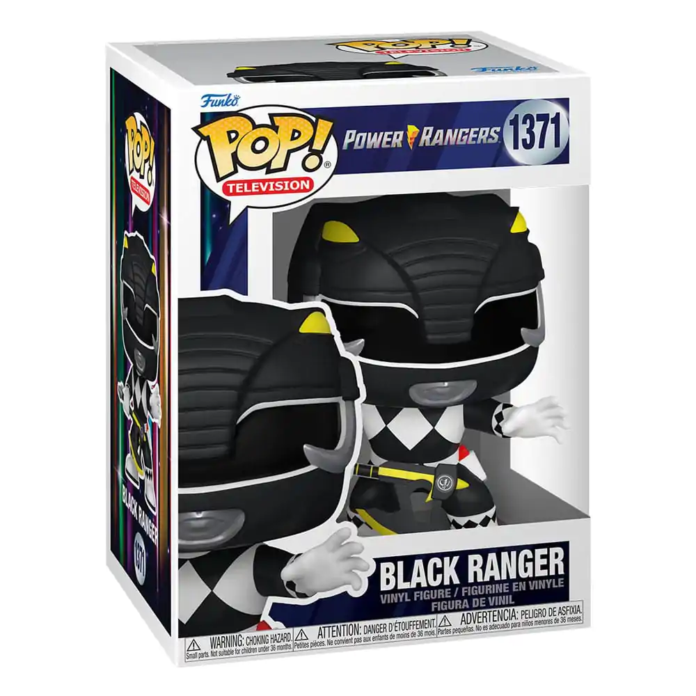 Power Rangers 30th POP! TV Vinyl Figura Black Ranger 9 cm fotografija izdelka