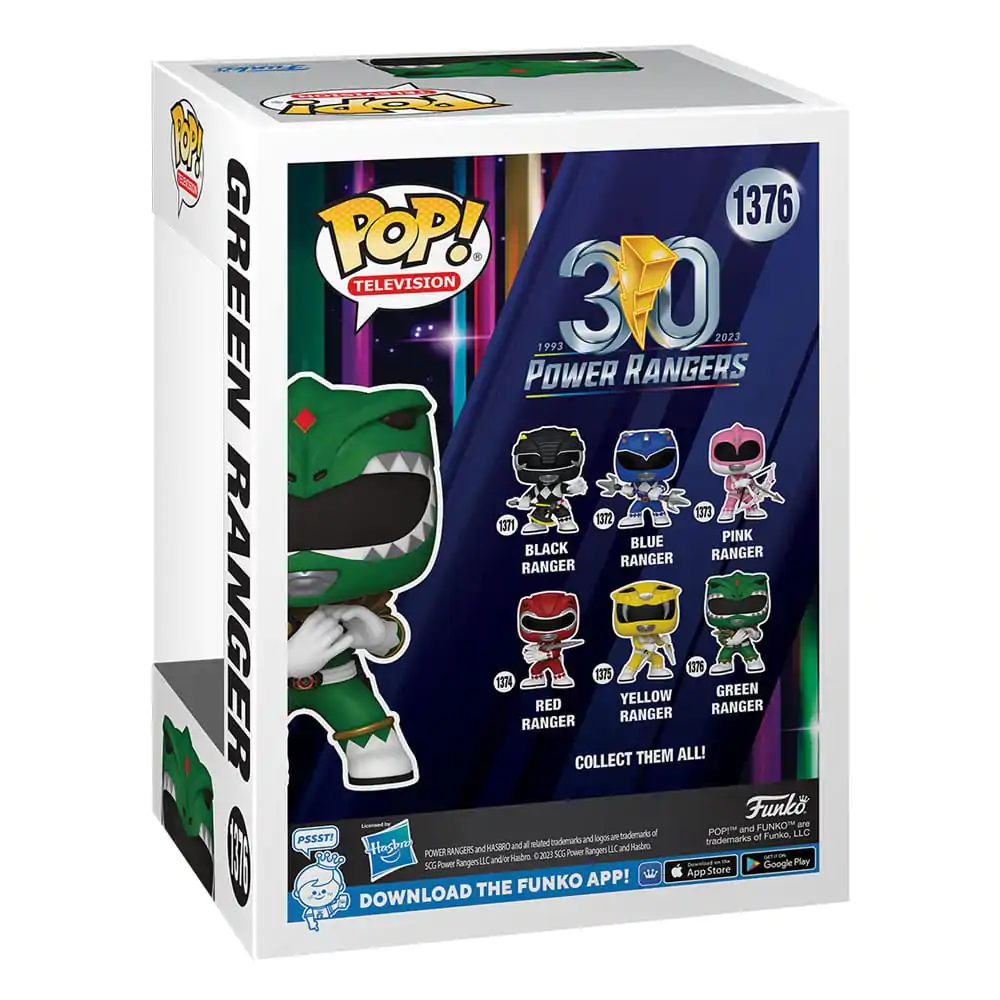 Power Rangers 30th POP! TV Vinilna Figura Green Ranger 9 cm fotografija izdelka