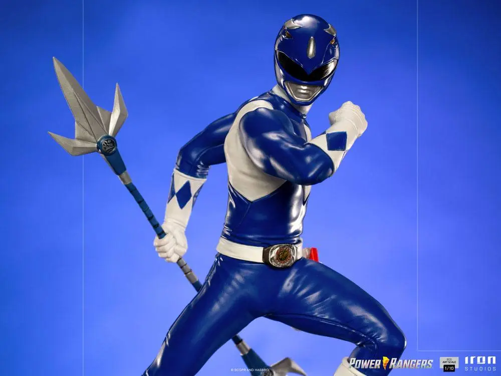 Power Rangers BDS Umetniška skala kip 1/10 Blue Ranger 16 cm fotografija izdelka