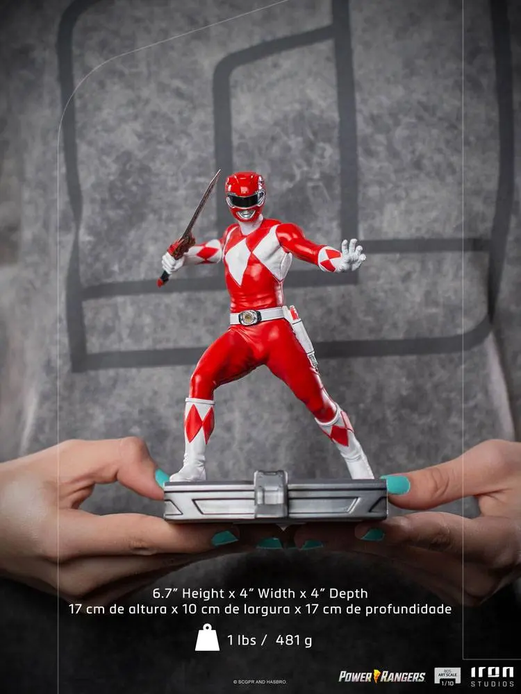 Power Rangers BDS Art Scale Kip 1/10 Red Ranger 17 cm fotografija izdelka