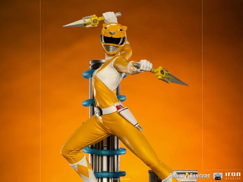 Power Rangers BDS Art Scale Kip 1/10 Yellow Ranger 19 cm fotografija izdelka