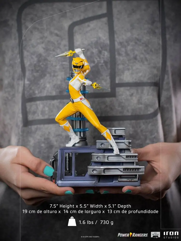 Power Rangers BDS Art Scale Kip 1/10 Yellow Ranger 19 cm fotografija izdelka