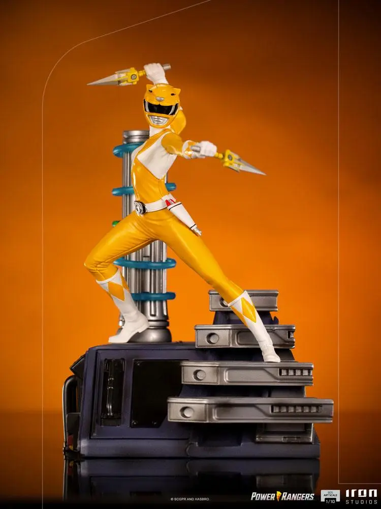 Power Rangers BDS Art Scale Kip 1/10 Yellow Ranger 19 cm fotografija izdelka