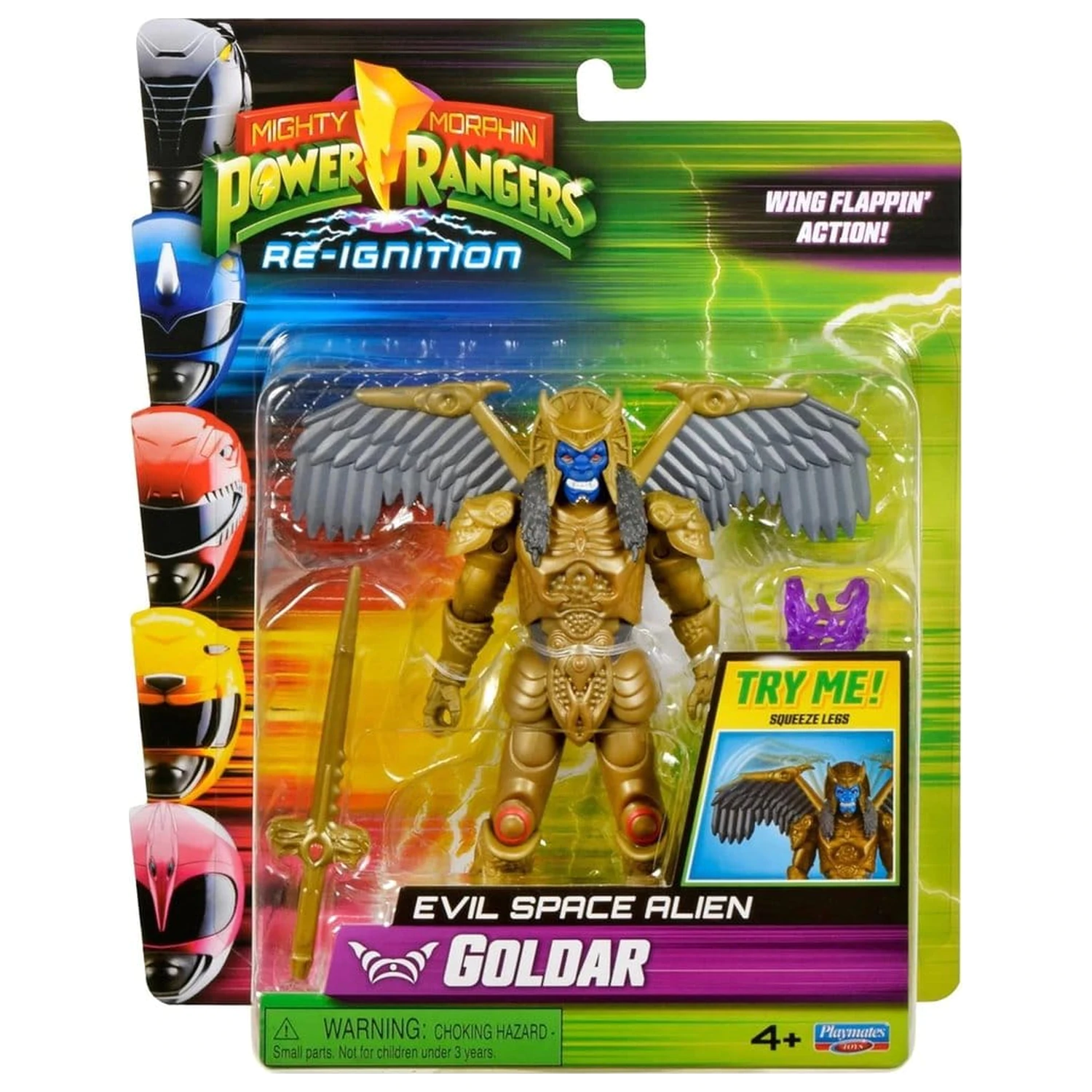 Power Rangers Evil Space Alien akcijska figura Goldar 13 cm fotografija izdelka