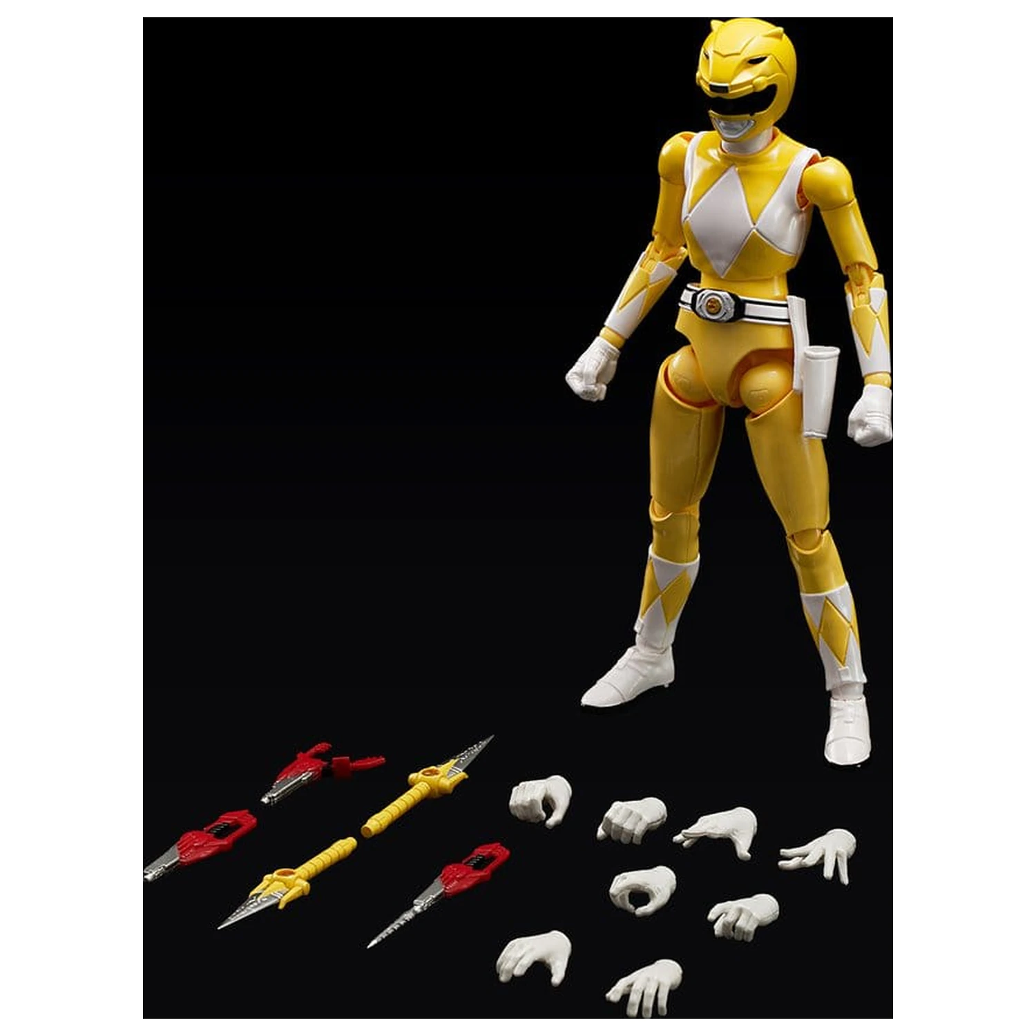 Power Rangers Furai akcijska figurica Yellow Ranger 13 cm fotografija izdelka