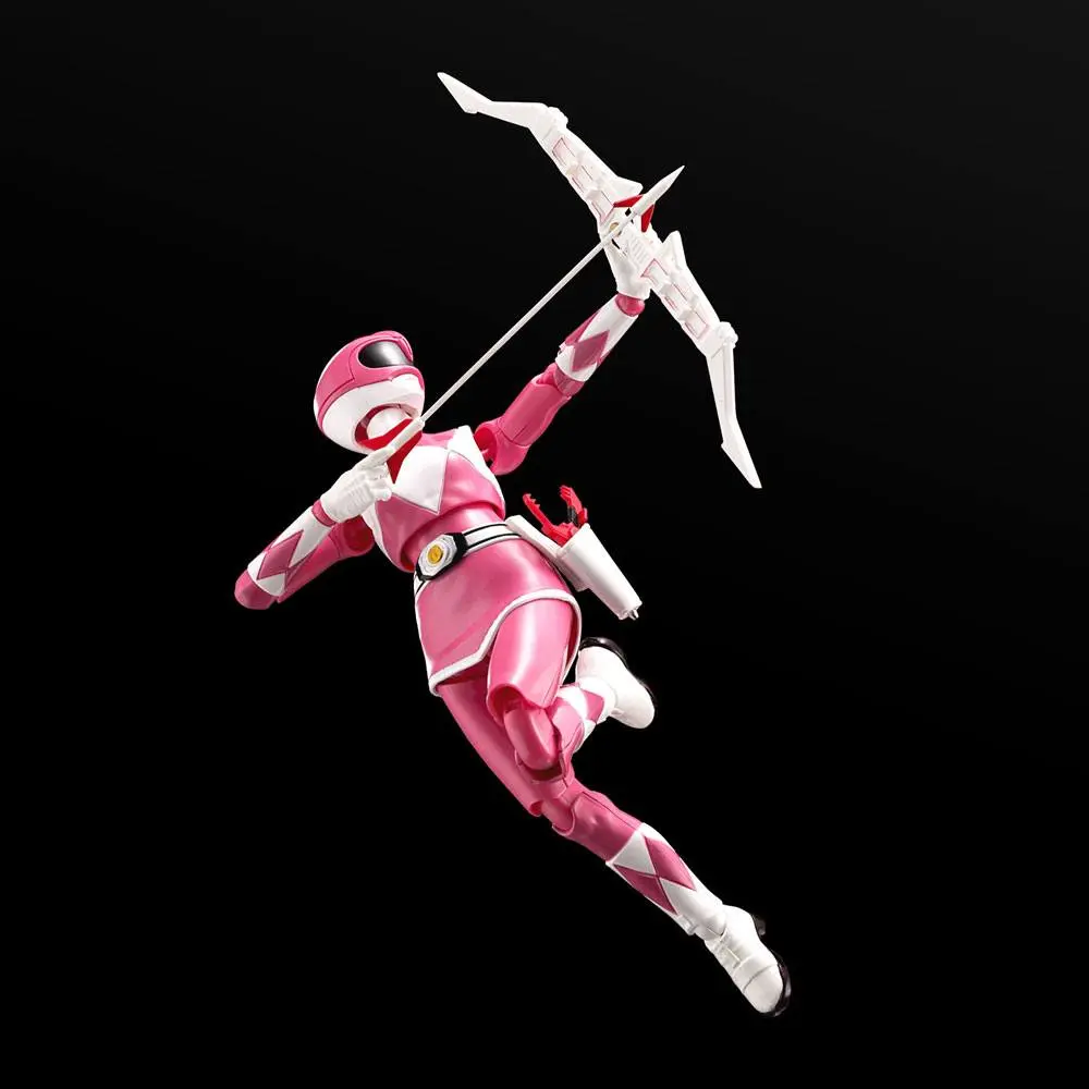 Power Rangers Furai Model Plastični Model Komplet Pink Ranger 13 cm fotografija izdelka