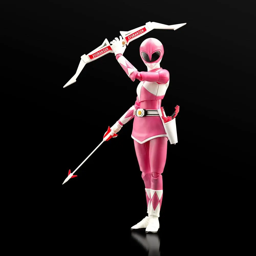 Power Rangers Furai Model Plastični Model Komplet Pink Ranger 13 cm fotografija izdelka