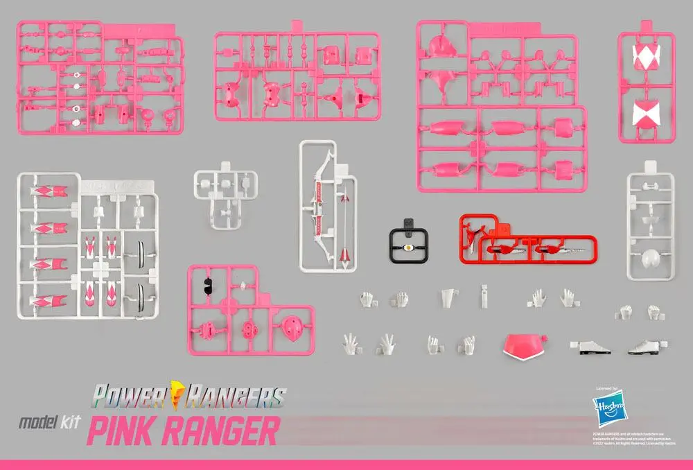 Power Rangers Furai Model Plastični Model Komplet Pink Ranger 13 cm fotografija izdelka