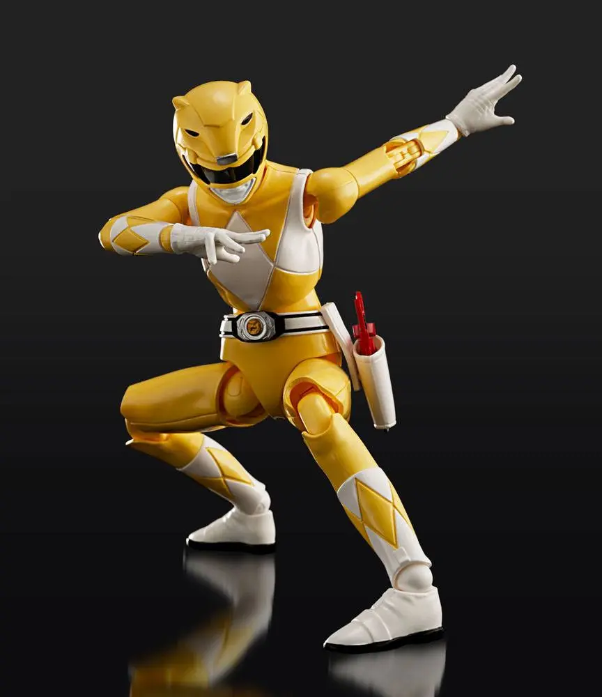 Power Rangers Furai Model Plastični Model Komplet Yellow Ranger 13 cm fotografija izdelka