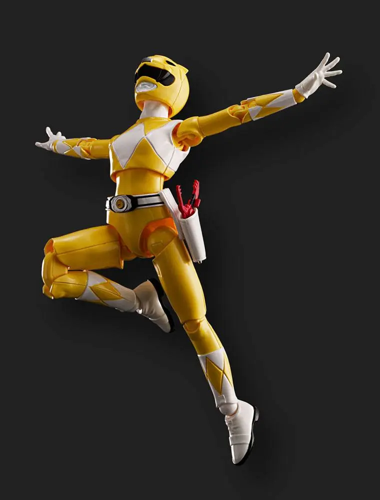 Power Rangers Furai Model Plastični Model Komplet Yellow Ranger 13 cm fotografija izdelka