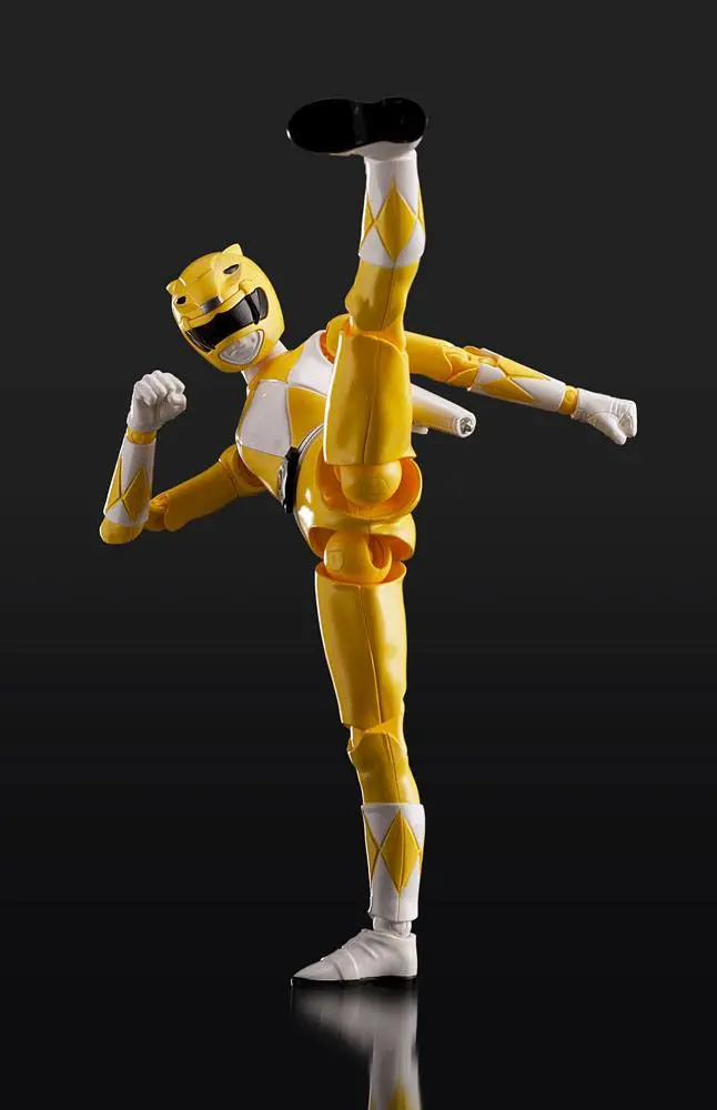 Power Rangers Furai Model Plastični Model Komplet Yellow Ranger 13 cm fotografija izdelka