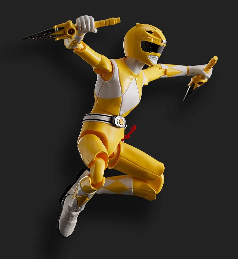 Power Rangers Furai Model Plastični Model Komplet Yellow Ranger 13 cm fotografija izdelka