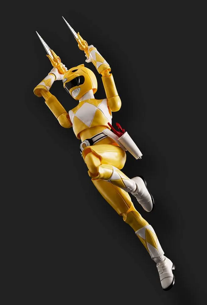 Power Rangers Furai Model Plastični Model Komplet Yellow Ranger 13 cm fotografija izdelka