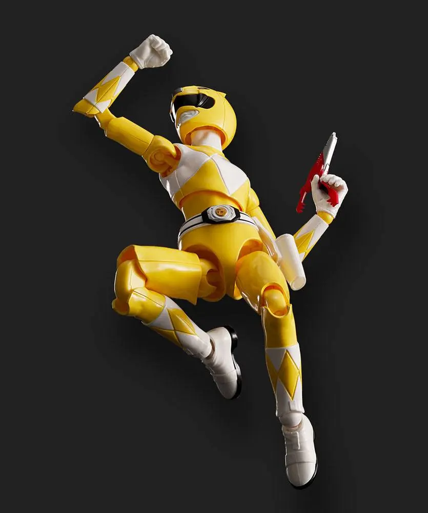 Power Rangers Furai Model Plastični Model Komplet Yellow Ranger 13 cm fotografija izdelka