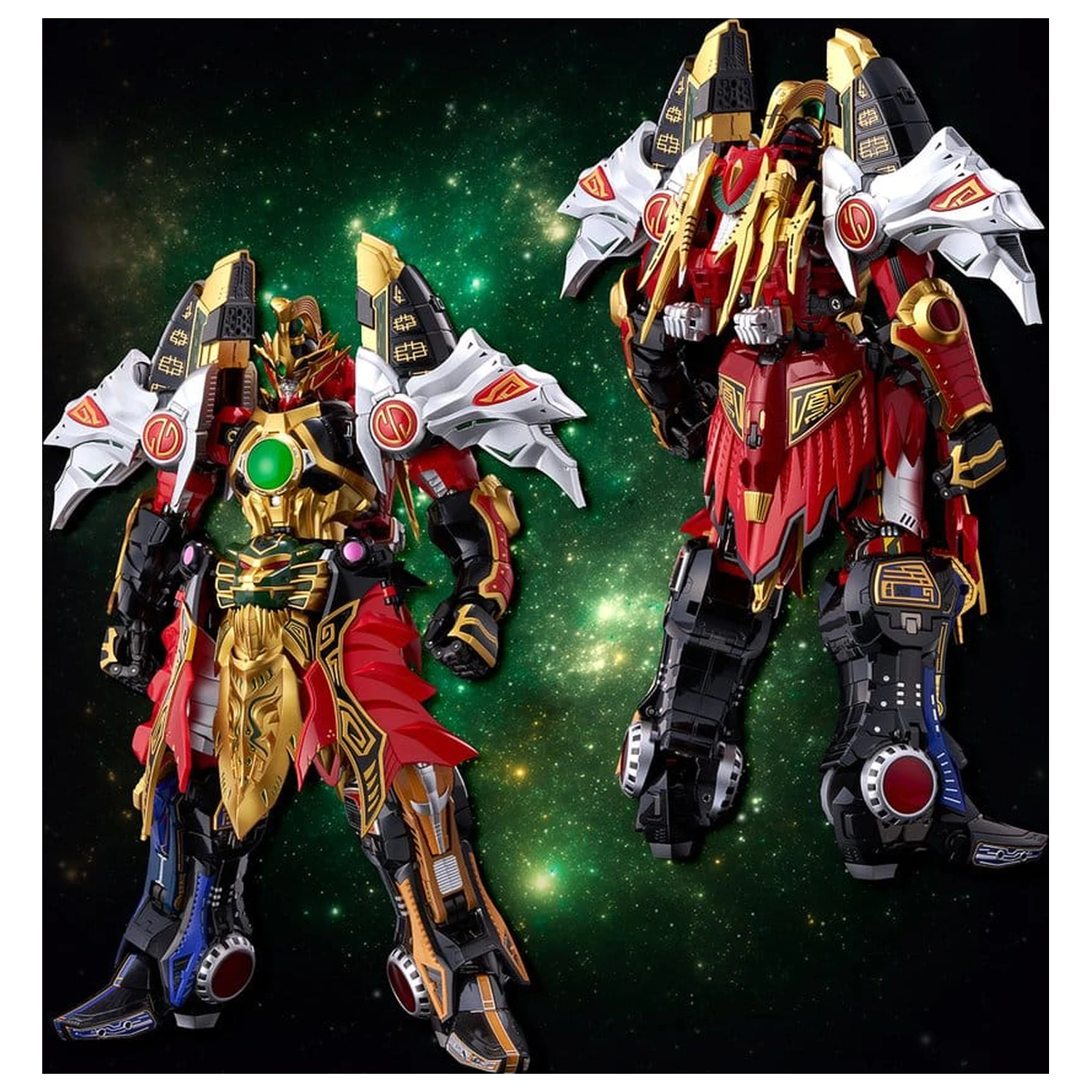 Power Rangers Go! Kuro Kara Combine Action figura Thunder Megazord 28 cm fotografija izdelka