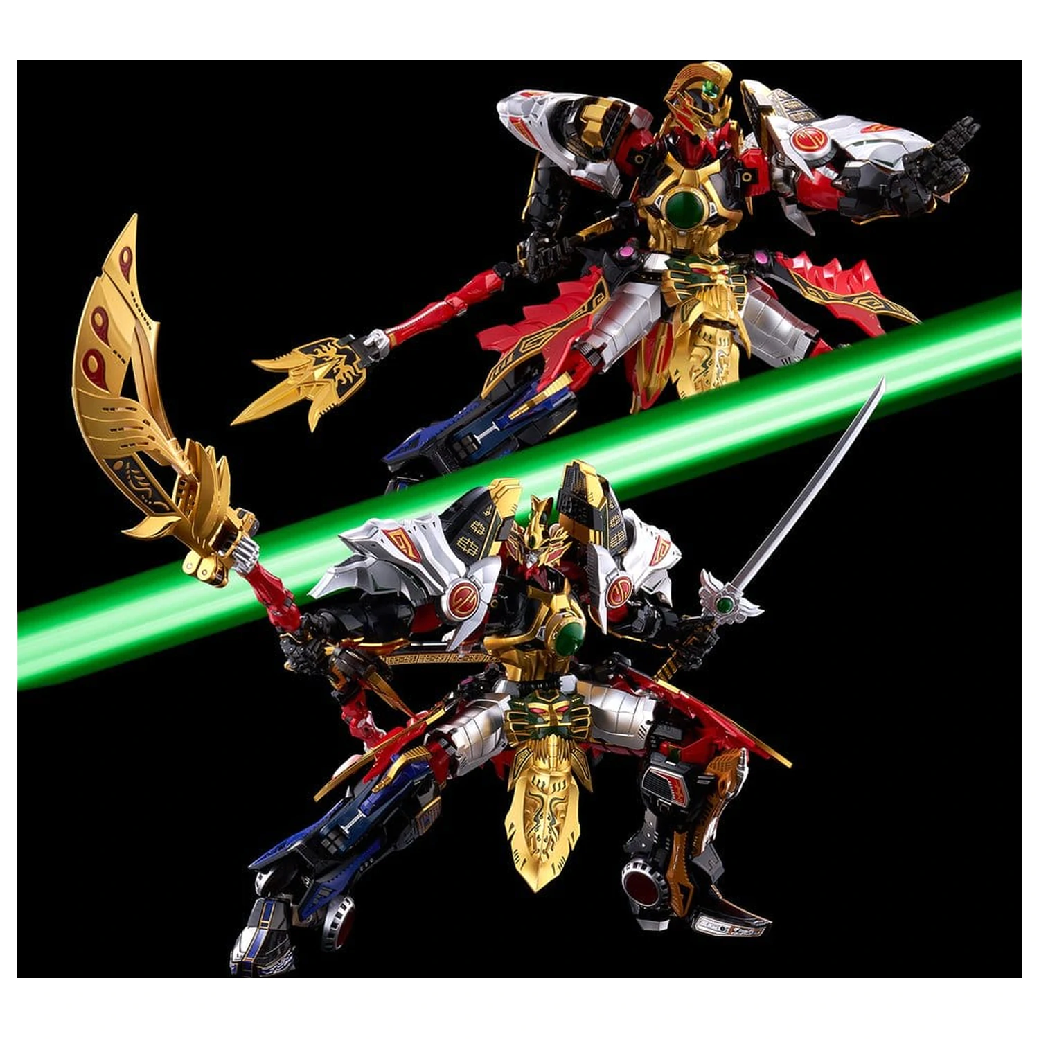 Power Rangers Go! Kuro Kara Combine Action figura Thunder Megazord 28 cm fotografija izdelka