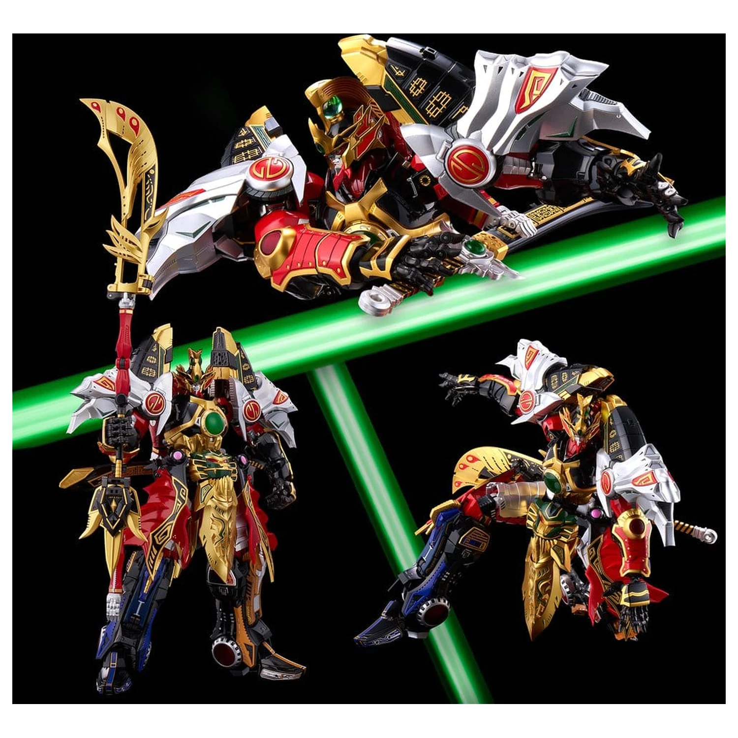 Power Rangers Go! Kuro Kara Combine Action figura Thunder Megazord 28 cm fotografija izdelka