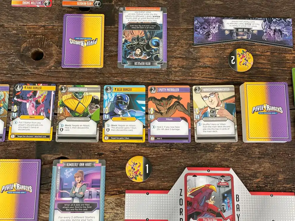 Power Rangers card game Komplet za sestavljanje kupčka kart *Englische Version* fotografija izdelka