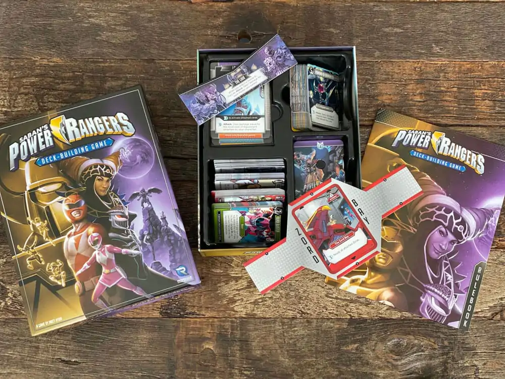 Power Rangers card game Komplet za sestavljanje kupčka kart *Englische Version* fotografija izdelka