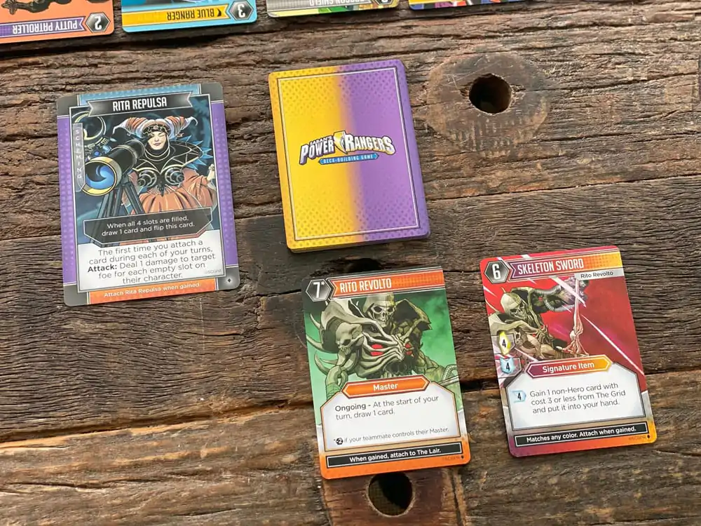 Power Rangers card game Komplet za sestavljanje kupčka kart *Englische Version* fotografija izdelka