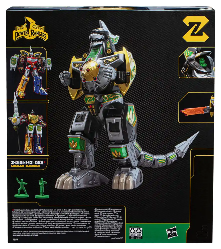 Power Rangers Lightning Collection Zord Ascension Project akcijska figura Z-0121 Mighty Morphin Dragonzord 25 cm fotografija izdelka