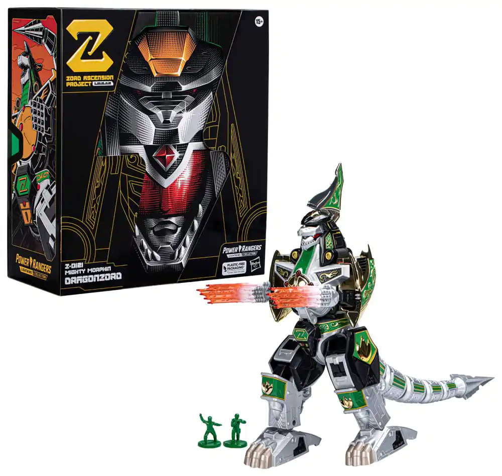 Power Rangers Lightning Collection Zord Ascension Project akcijska figura Z-0121 Mighty Morphin Dragonzord 25 cm fotografija izdelka
