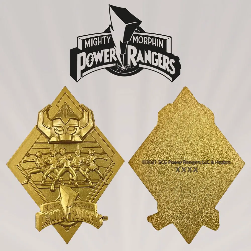Power Rangers Medallion Limited Edition (pozlačeno) fotografija izdelka