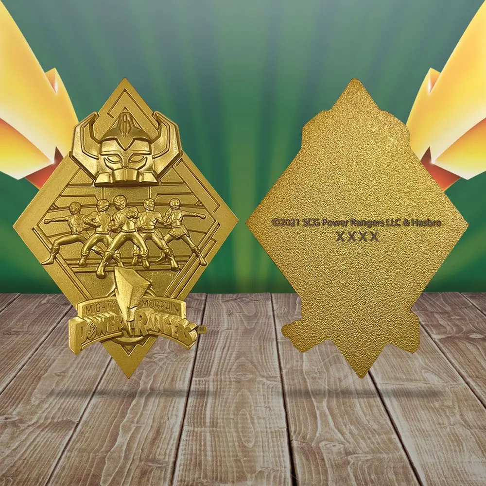 Power Rangers Medallion Limited Edition (pozlačeno) fotografija izdelka