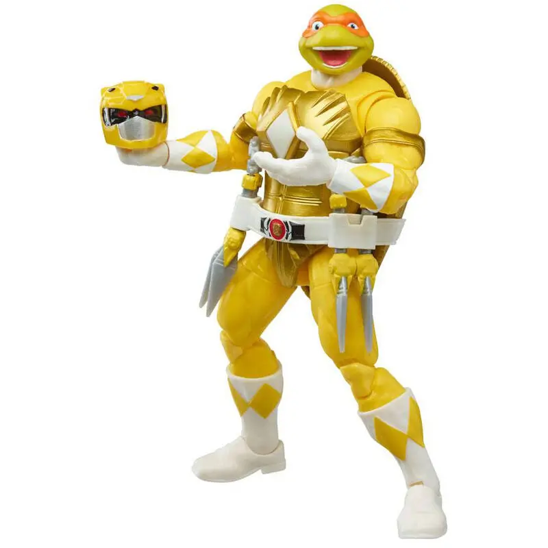 Power Rangers x TMNT Lightning Collection Akcijske figure 2022 Morphed April O´Neil & Michelangelo fotografija izdelka