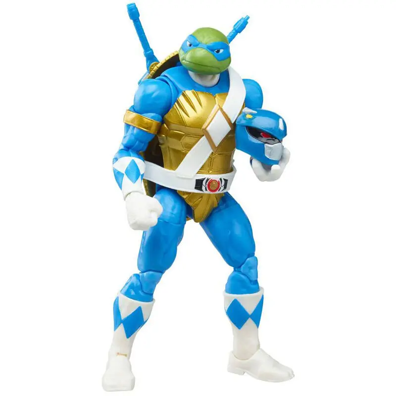 Power Rangers x TMNT Lightning Collection akcijske figure 2022 Morphed Donatello & Morphed Leonardo fotografija izdelka