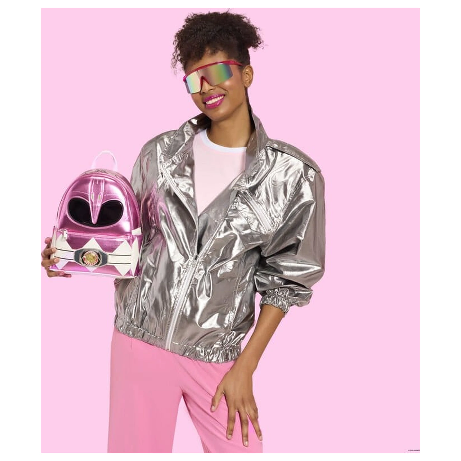 Power Rangers Mini nahrbtnik Pink Ranger fotografija izdelka