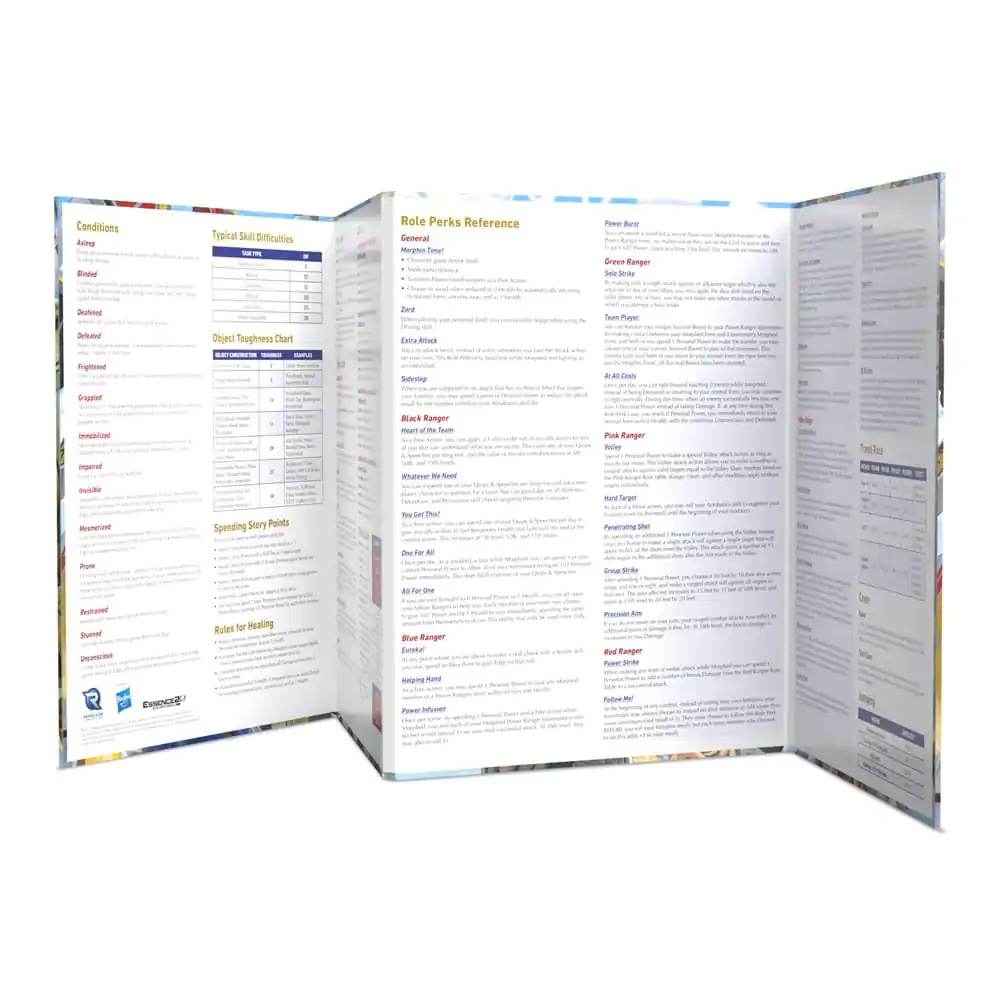 Power Rangers RPG knjiga A Glutton for Punishment Adventure & GM zaslon *Englische Version* fotografija izdelka