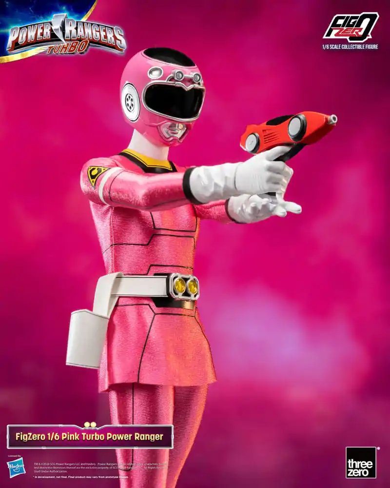 Power Rangers Turbo FigZero akcijska figura 1/6 Pink Turbo Power Ranger 30 cm fotografija izdelka