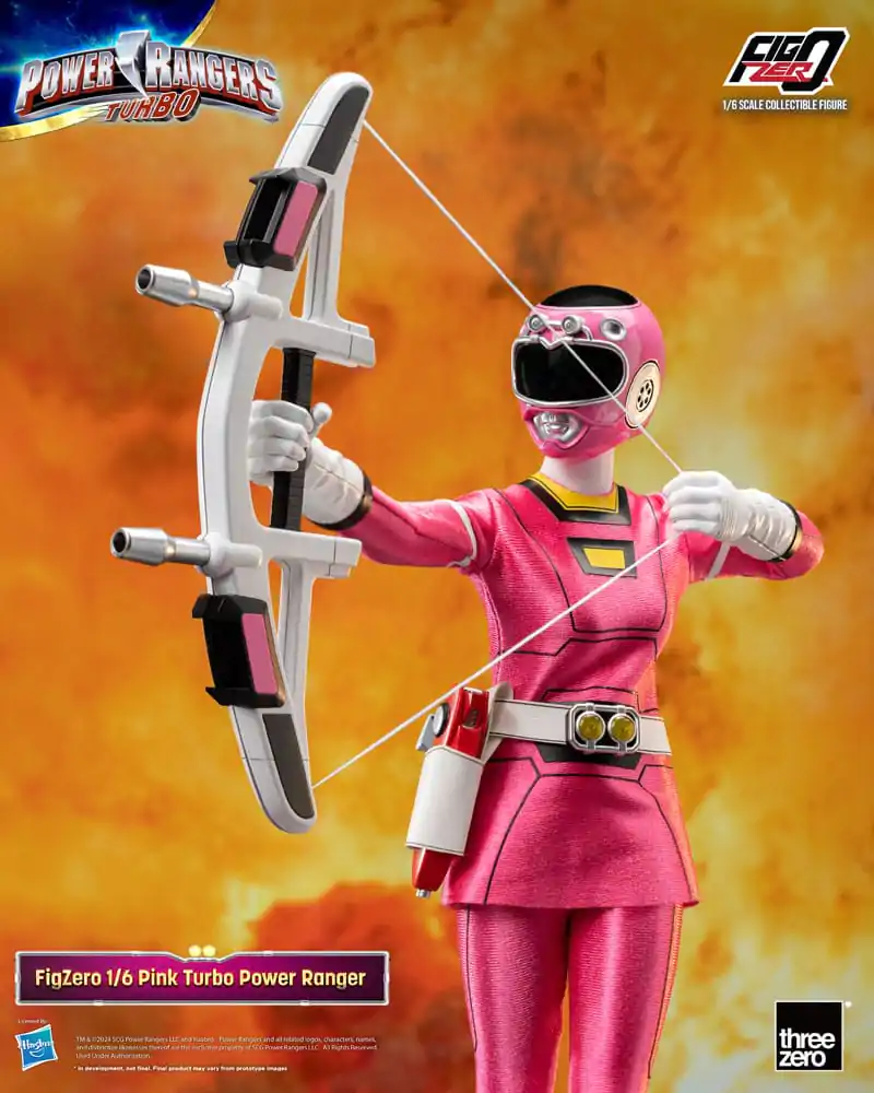 Power Rangers Turbo FigZero akcijska figura 1/6 Pink Turbo Power Ranger 30 cm fotografija izdelka