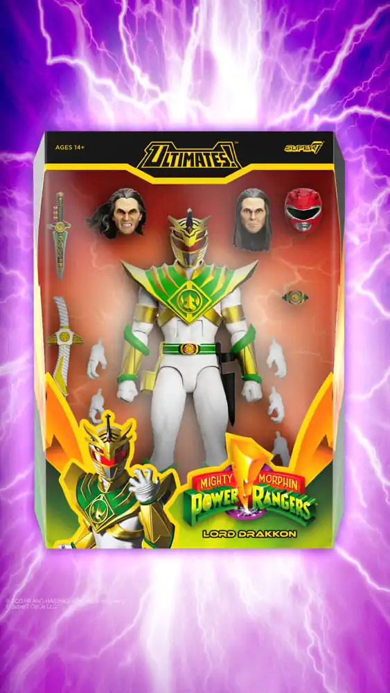 Power Rangers Ultimates Akcijska Figura Mighty Morphin Power Rangers Lord Drakkon 18 cm fotografija izdelka