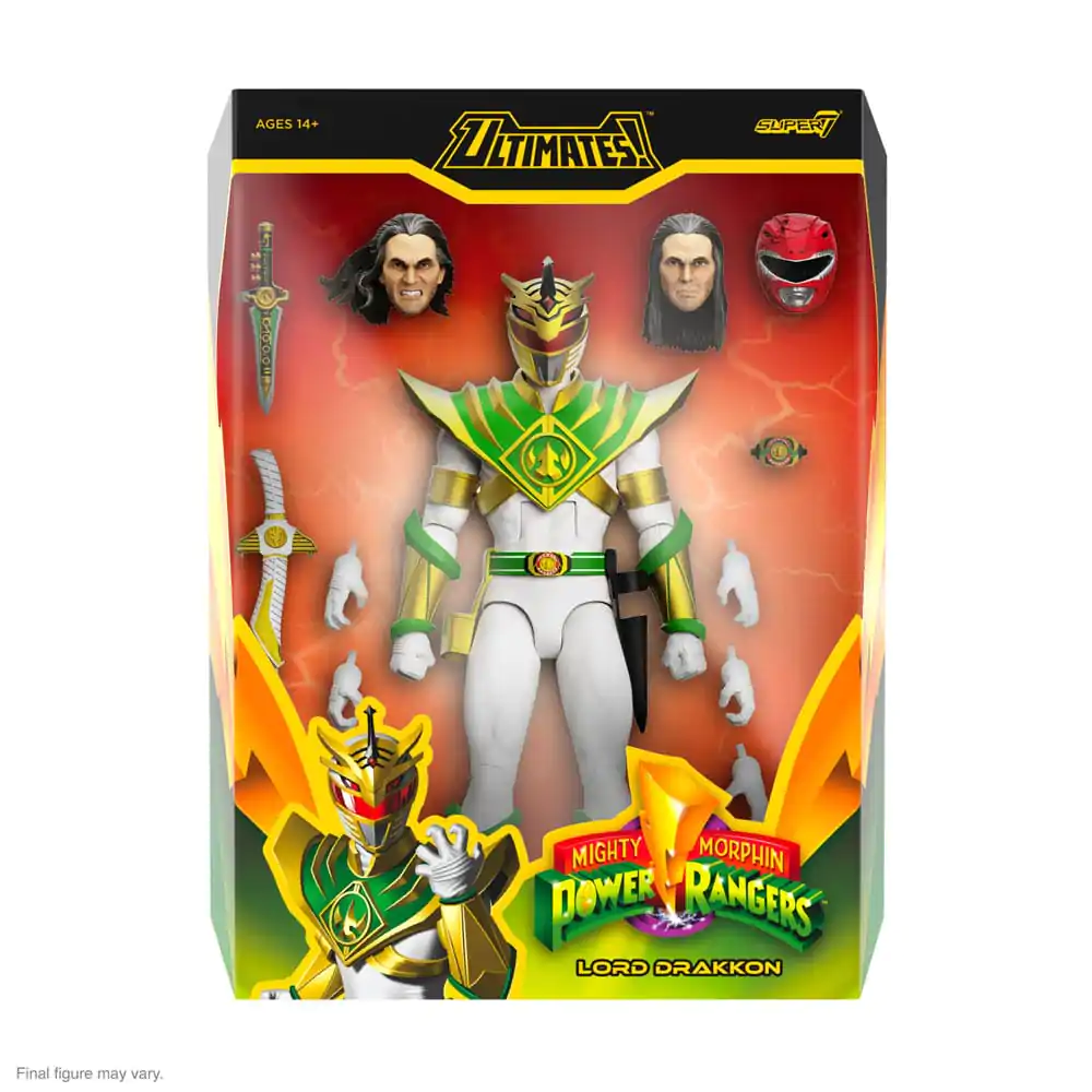 Power Rangers Ultimates Akcijska Figura Mighty Morphin Power Rangers Lord Drakkon 18 cm fotografija izdelka