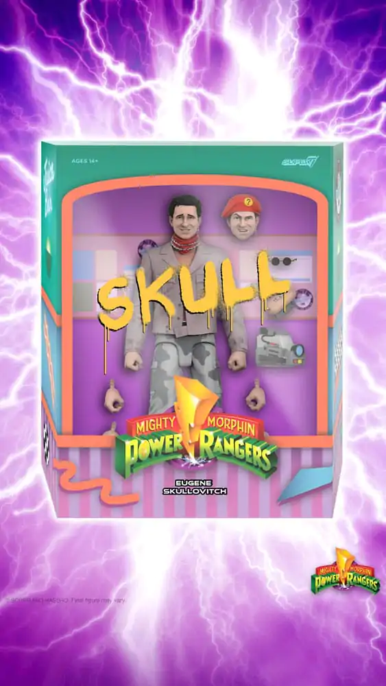 Power Rangers Ultimates akcijska figura Skull 18 cm fotografija izdelka
