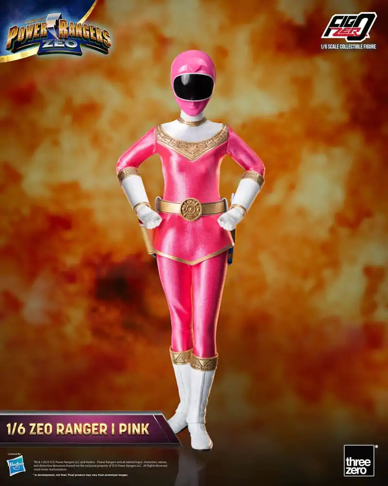 Power Rangers Zeo FigZero akcijska figura 1/6 Ranger I Pink 30 cm fotografija izdelka