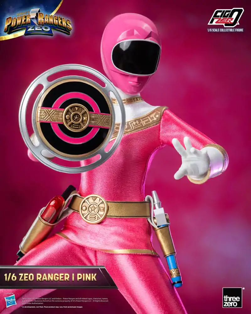 Power Rangers Zeo FigZero akcijska figura 1/6 Ranger I Pink 30 cm fotografija izdelka