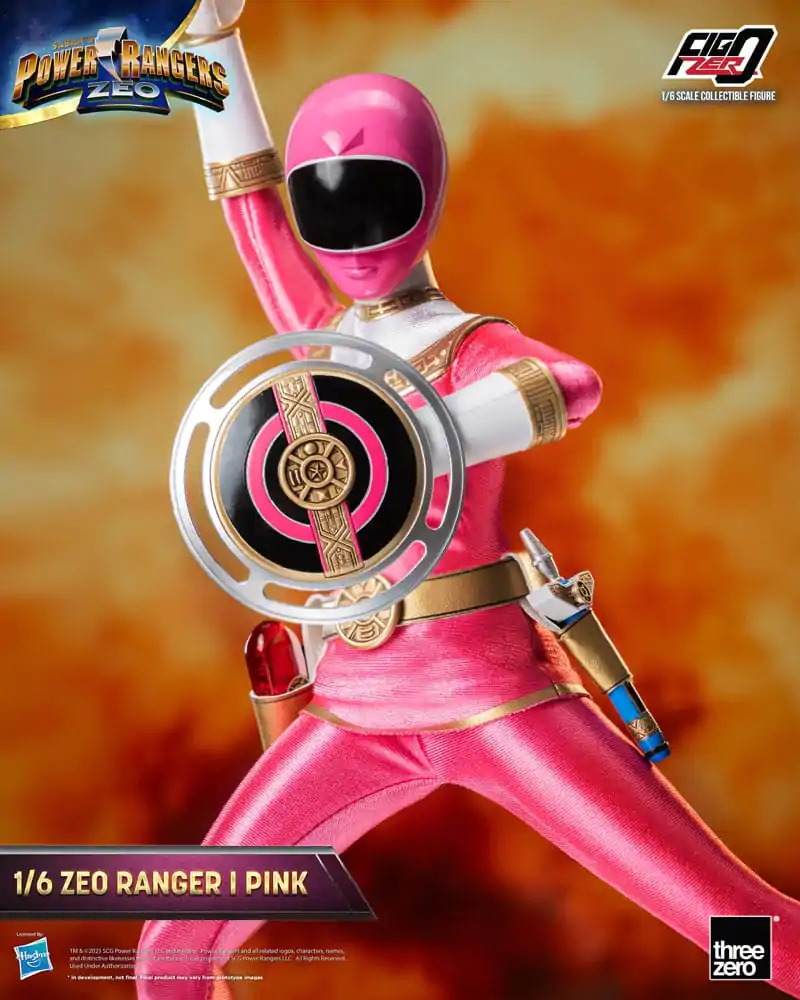 Power Rangers Zeo FigZero akcijska figura 1/6 Ranger I Pink 30 cm fotografija izdelka