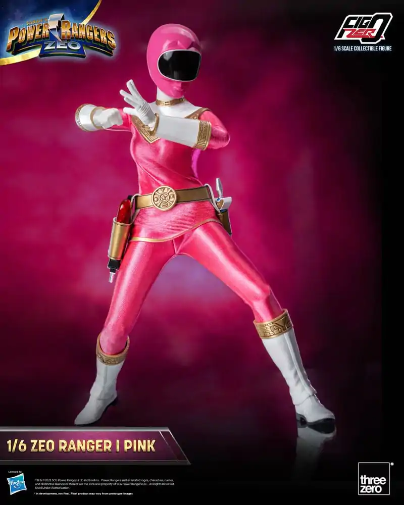 Power Rangers Zeo FigZero akcijska figura 1/6 Ranger I Pink 30 cm fotografija izdelka