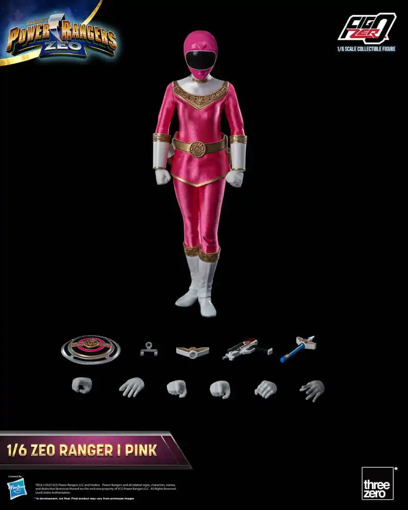 Power Rangers Zeo FigZero akcijska figura 1/6 Ranger I Pink 30 cm fotografija izdelka