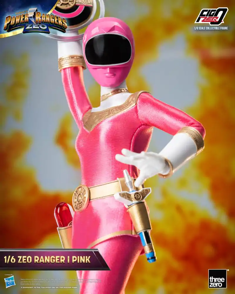 Power Rangers Zeo FigZero akcijska figura 1/6 Ranger I Pink 30 cm fotografija izdelka