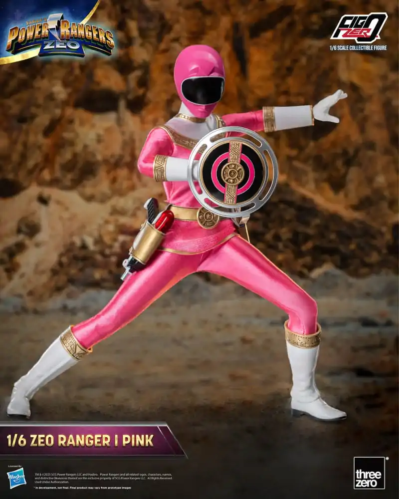 Power Rangers Zeo FigZero akcijska figura 1/6 Ranger I Pink 30 cm fotografija izdelka