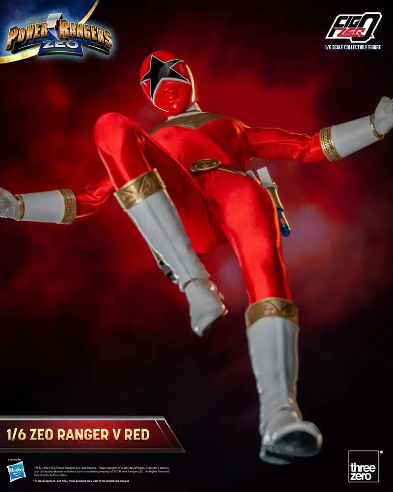 Power Rangers Zeo FigZero akcijska figura 1/6 Ranger V Red 30 cm fotografija izdelka