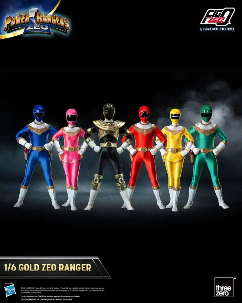 Power Rangers Zeo FigZero akcijska figura 1/6 Gold Zeo Power Ranger 30 cm fotografija izdelka