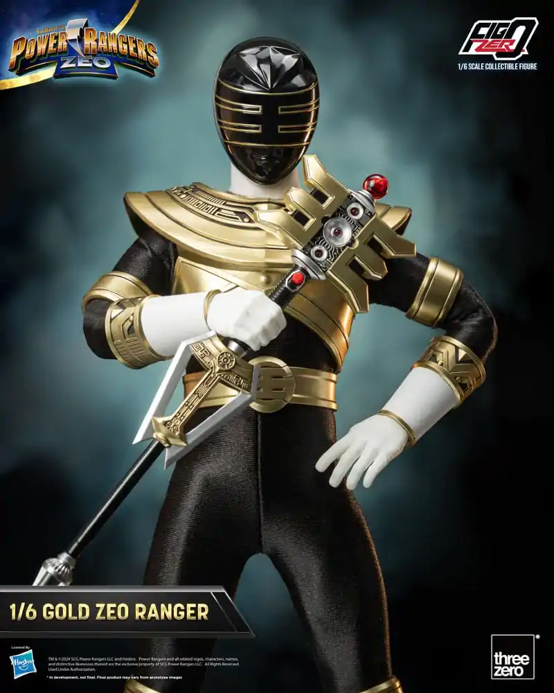 Power Rangers Zeo FigZero akcijska figura 1/6 Gold Zeo Power Ranger 30 cm fotografija izdelka
