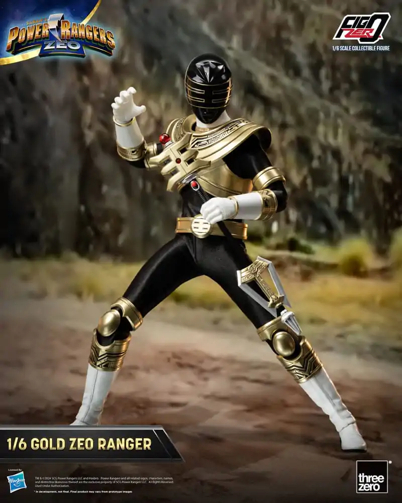 Power Rangers Zeo FigZero akcijska figura 1/6 Gold Zeo Power Ranger 30 cm fotografija izdelka