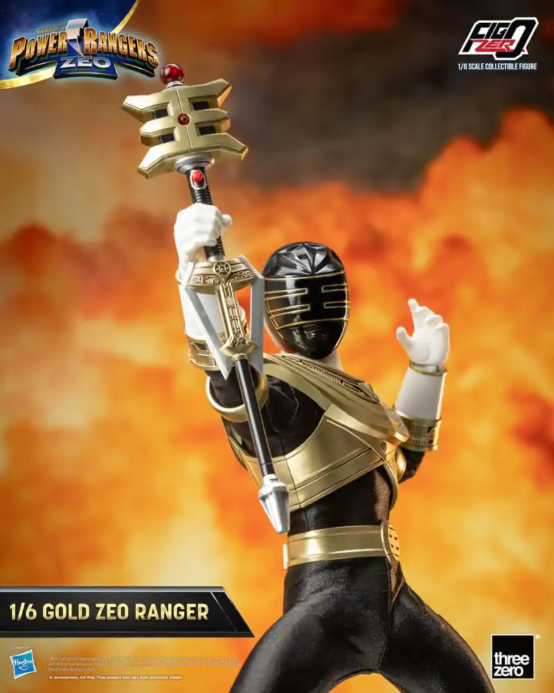 Power Rangers Zeo FigZero akcijska figura 1/6 Gold Zeo Power Ranger 30 cm fotografija izdelka